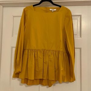 NWT Tibi Poplin Blouse Size 6